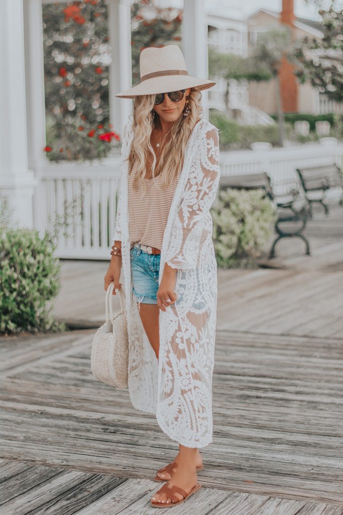 Affordable Fashion Finds | Gorgeous White Lace Duster (and some Nordstrom Anniversary Sale Details:)) | BreeAtLast.com