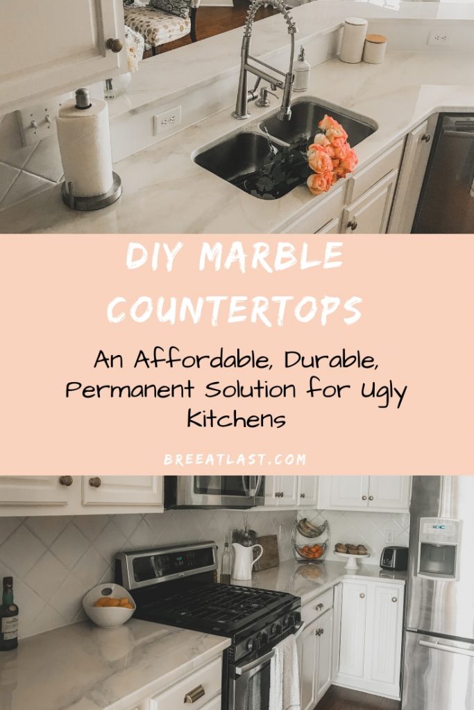 Diy Marble Countertops Cover Old, How To Paint Old Granite Countertops