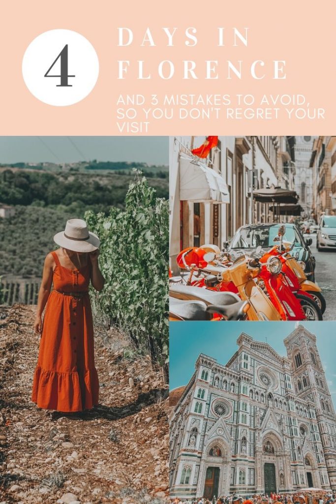 Florence in 4 Days | Top 3 Mistakes to Avoid So you Don't Regret Your Visit | BreeAtLast.com